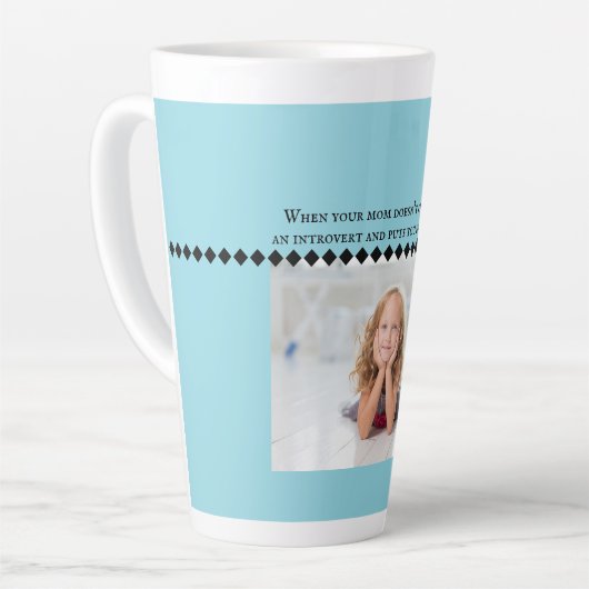 Introvert meme latte-Mok Latte Mok (Linkerhoek)