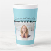 Introvert meme latte-Mok Latte Mok (Voorkant)