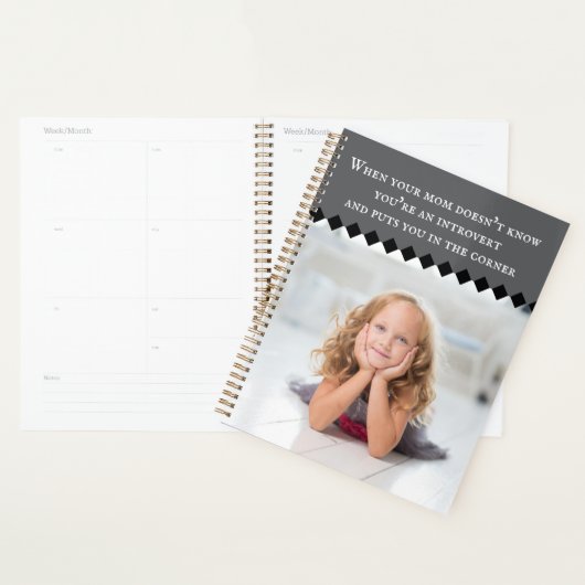 Introvert meme planner (Display)