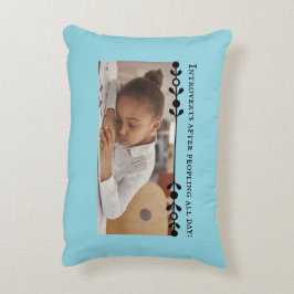 Introvert meme rechthoekig accentkussen accent kussen