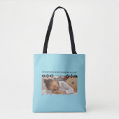 Introvert meme schouder Canvas tas (Voorkant)