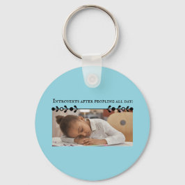 Introvert meme-Sleutelhanger Sleutelhanger