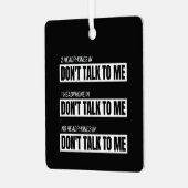 Introvert Memes - Sarcastische Humor Jokes - Funny Metalen Ornament (Voorkant links)