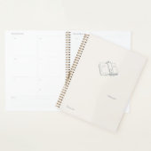 Introvert Minimalist Black and White Art Planner (Display)