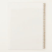 Introvert Minimalist Black and White Art Planner (Achterkant)