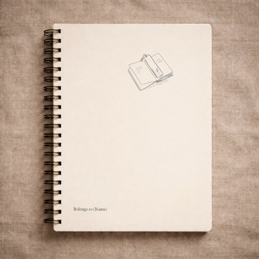 Introvert Minimalist Line Art Literary Gift Notitieboek