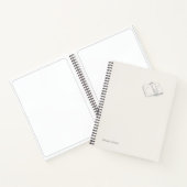 Introvert Minimalist Line Art Literary Gift Notitieboek (Binnen)