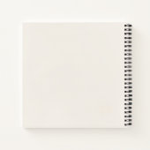 Introvert Minimalist Literary Gift Notebook Notitieboek (Achterkant)