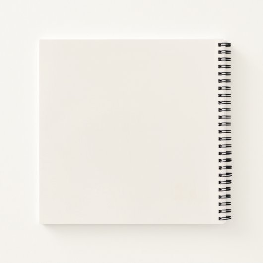 Introvert Minimalist Literary Gift Notebook Notitieboek (Achterkant)