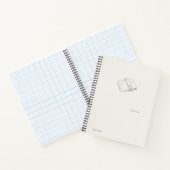Introvert Minimalist Literary Gift Notebook Notitieboek (Binnen)