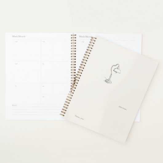 Introvert Minimalist Quiet Solitude Planner (Display)