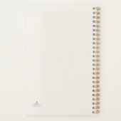 Introvert Minimalistische Lijn Kunst Literair Cade Planner (Achterkant)