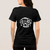 "Introvert Mode: Do Not Disturb" Tee Tri-Blend Shirt (Achterkant)