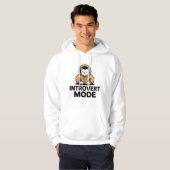 Introvert Modus Kat Hoodie (Voorkant volledig)