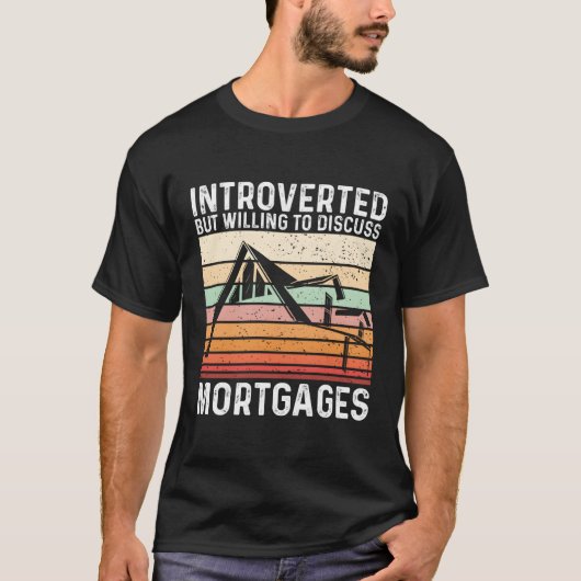 Introvert Morte Loan Officer T-shirt (Voorkant)