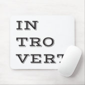 Introvert Mousepad Muismat (Met muis)