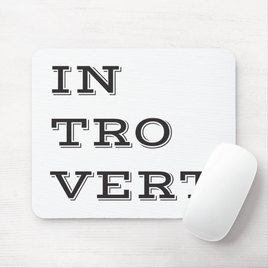 Introvert Mousepad Muismat (Met muis)