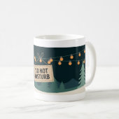 Introvert 'Niet storen' Koffiemok (Voorkant rechts)