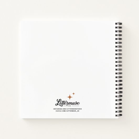 Introvert-Notitieboek (Partij van één) volgens het Notitieboek (Achterkant)