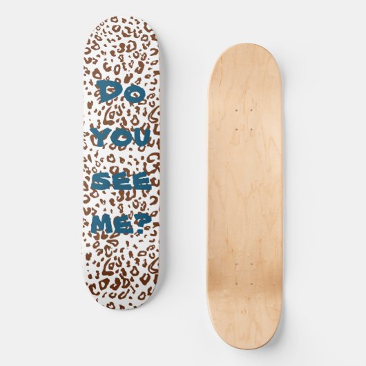 Introvert op Panthera Fur Persoonlijk Skateboard (Voorkant)