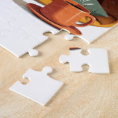 Introvert Overlevingsmodus Kat Deken Fort Sticker Legpuzzel (Zijkant)
