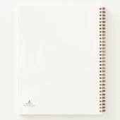 Introvert Persoonlijk Cadeau Minimalistische Lijnk Notitieboek (Achterkant)