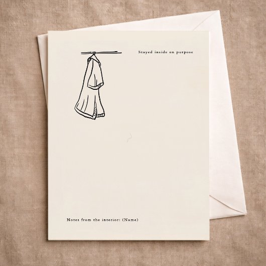 Introvert Persoonlijke Minimalistische Lijn Kunst 