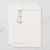 Introvert Persoonlijke Minimalistische Lijn Kunst  (Voorkant)