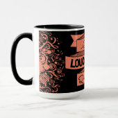 Introvert persoonlijkheid luide muziek stille mens mok (Links)