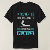Introvert Pilates T-shirt (Design voorkant)