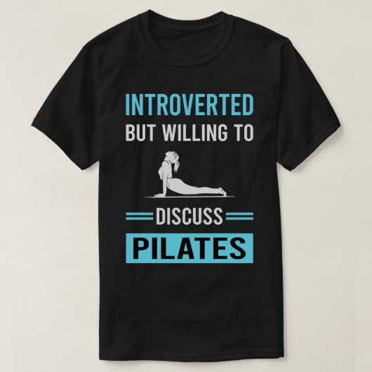 Introvert Pilates T-shirt (Design voorkant)