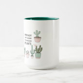 Introvert Plant Lover Mok - Grappig cadeau voor Pl (Midden)