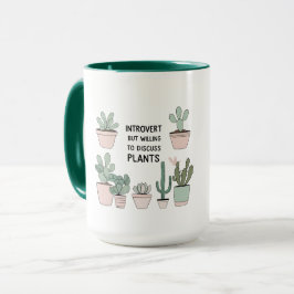 Introvert Plant Lover Mok - Grappig cadeau voor Pl