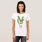 Introvert Plant Lover Pun Funny Gardener T-shirt (Voorkant volledig)