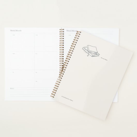Introvert Quiet Solitude Gift Planner (Display)