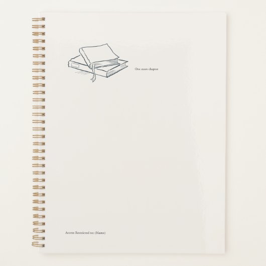 Introvert Quiet Solitude Gift Planner (Voorkant)