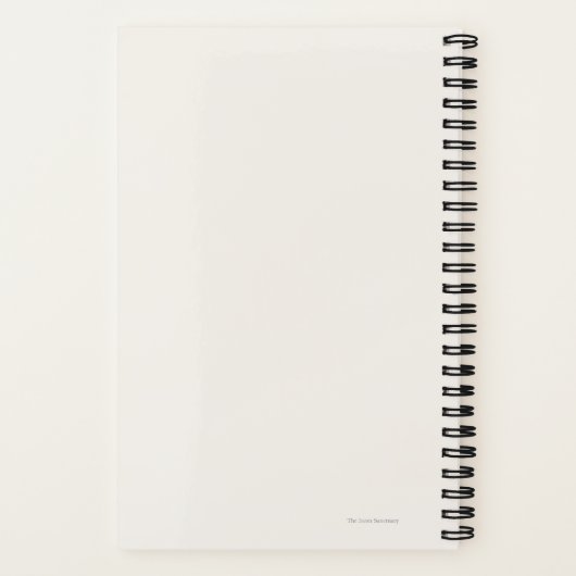 Introvert Quiet Solitude Giftable Notebook Notitieboek (Achterkant)