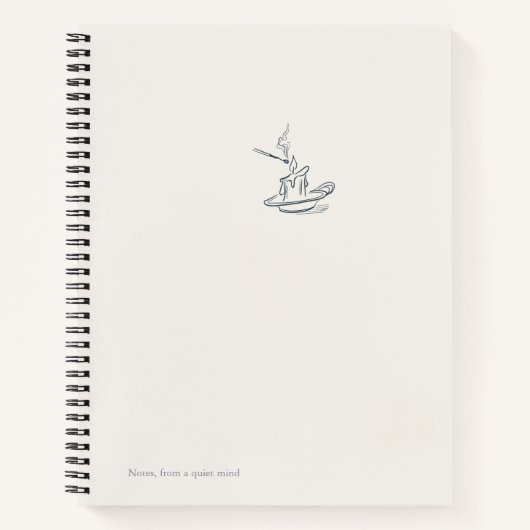 Introvert Quiet Solitude Giftable Notebook Notitieboek (Voorkant)