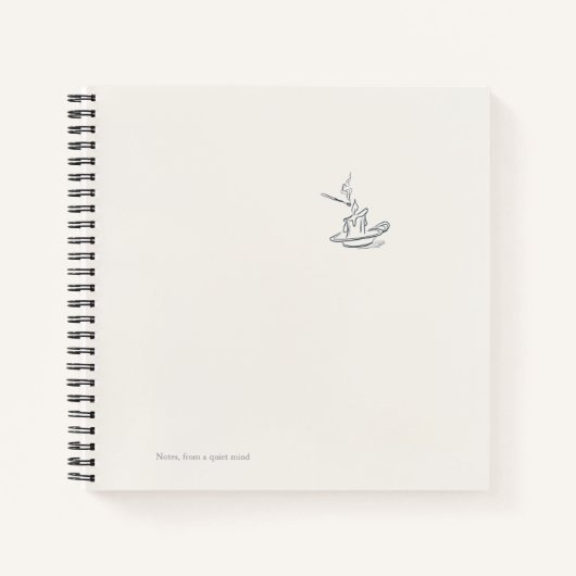 Introvert Quiet Solitude Giftable Notebook Notitieboek (Voorkant)