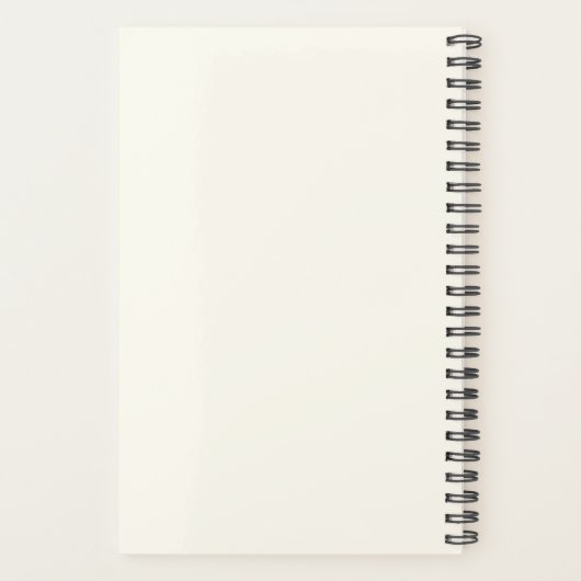 Introvert Quiet Solitude Minimal Line Art Planner (Achterkant)