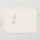 Introvert Quiet Solitude Minimalist Art Postcard Briefkaart (Voorkant / Achterkant)
