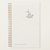 Introvert Quiet Solitude Minimalist Planner (Voorkant)