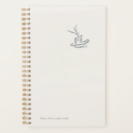 Introvert Quiet Solitude Minimalist Planner
