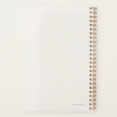 Introvert Quiet Solitude Minimalist Planner (Achterkant)