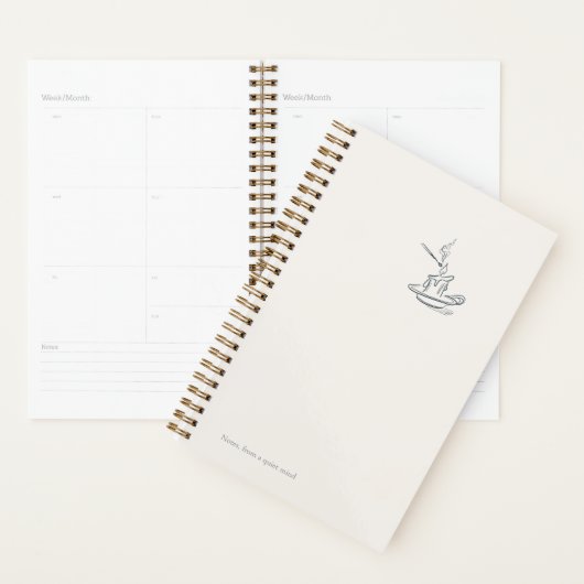 Introvert Quiet Solitude Minimalist Planner (Display)