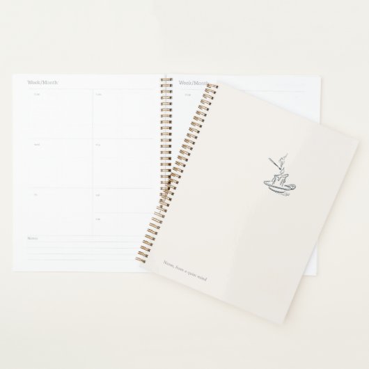 Introvert Quiet Solitude Minimalist Planner (Display)