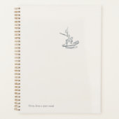 Introvert Quiet Solitude Minimalist Planner (Voorkant)