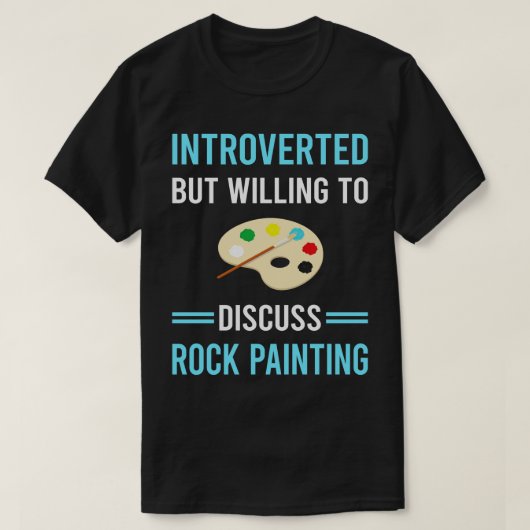 Introvert rotstekeningen t-shirt (Design voorkant)