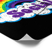 Introvert Selectief bewustzijn voor sociale geeste Poster (Hoek)