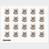 Introvert Sociale Media Vermijdingshumor Sticker D (Vel)